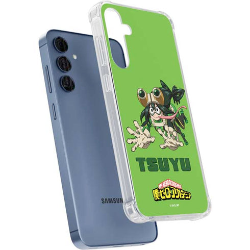 My Hero Academia Tsuyu Season 5 Galaxy A35 5G Clear Case